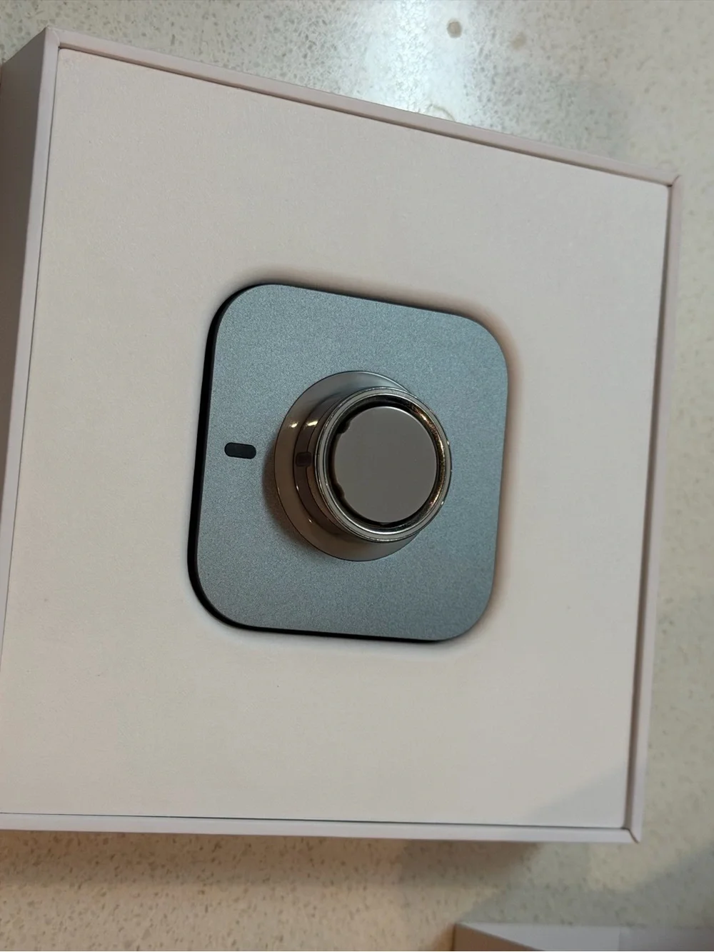 Oura silver ring
